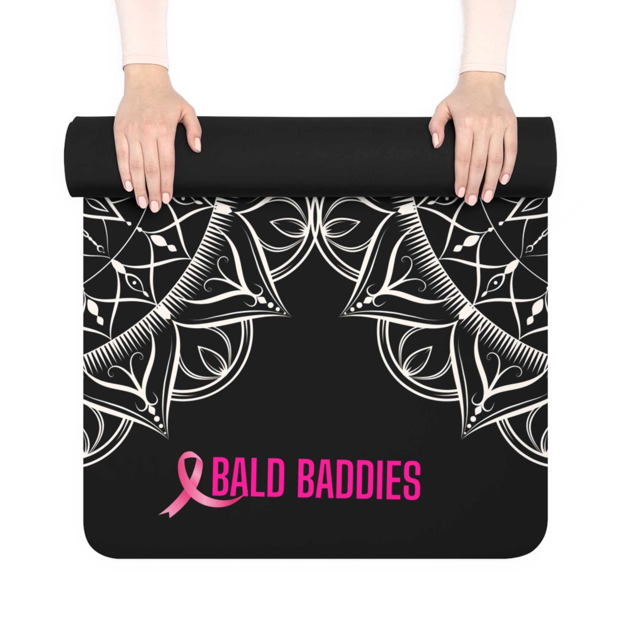 Bald Baddies "Thrive" Yoga Mat