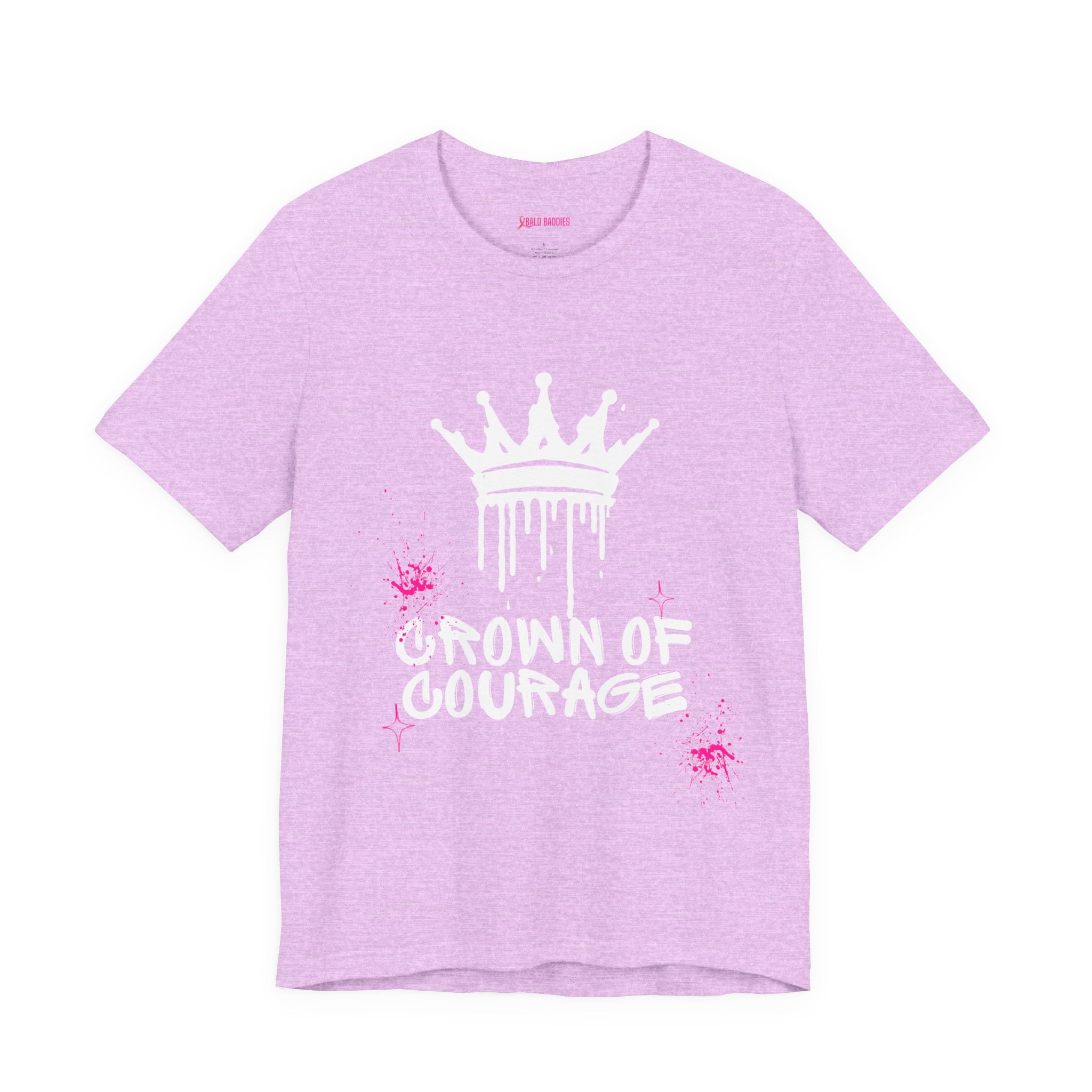 Bald Baddies "Crown of Courage" Essential Tee