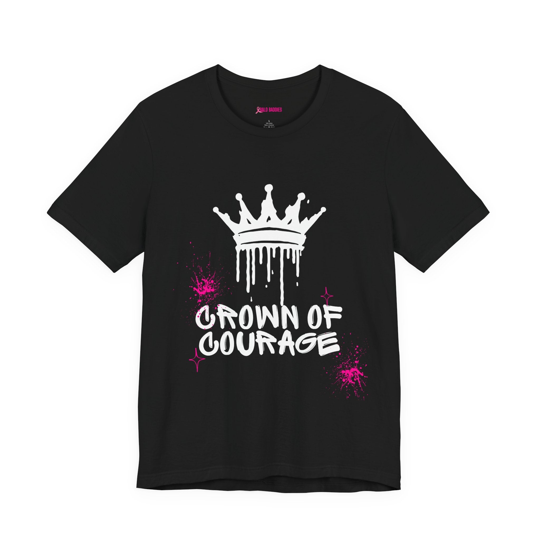 Bald Baddies "Crown of Courage" Essential Tee