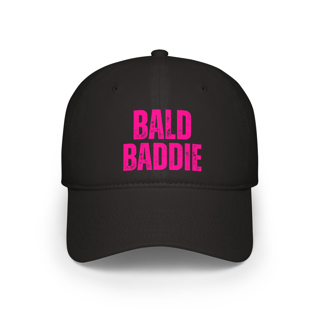 Bald Baddie Low Profile Baseball Cap | Trendy Apparel, Summer Hat, Gift for Fashion Lovers, Casual Style, Everyday Wear