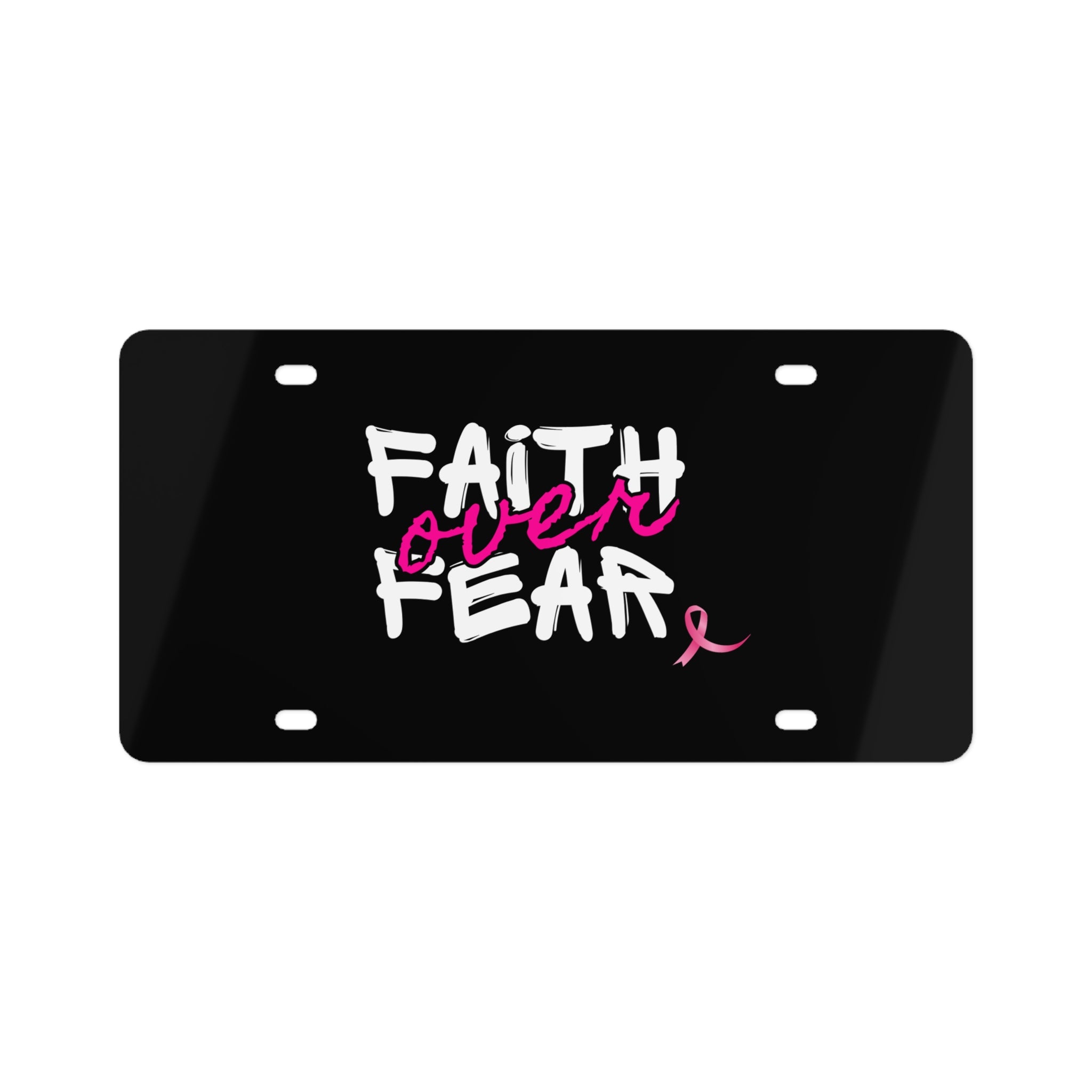 Bald Baddies "Faith" Vanity Plate