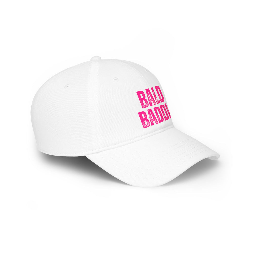 Bald Baddie Low Profile Baseball Cap | Trendy Apparel, Summer Hat, Gift for Fashion Lovers, Casual Style, Everyday Wear