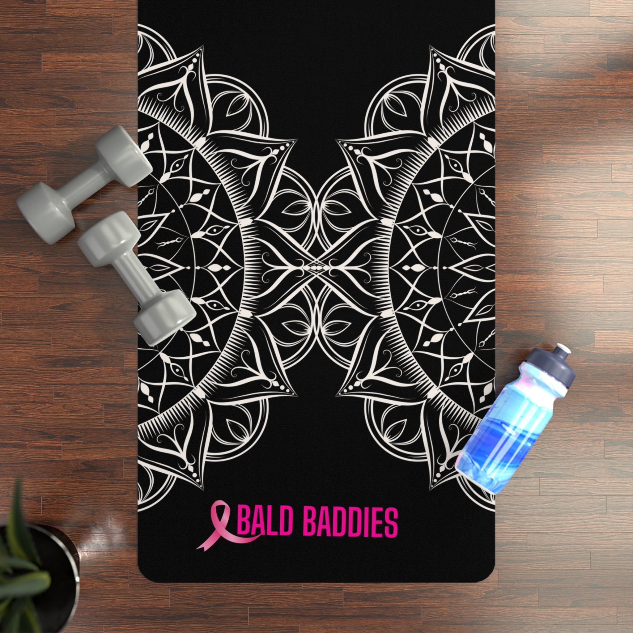 Bald Baddies "Thrive" Yoga Mat