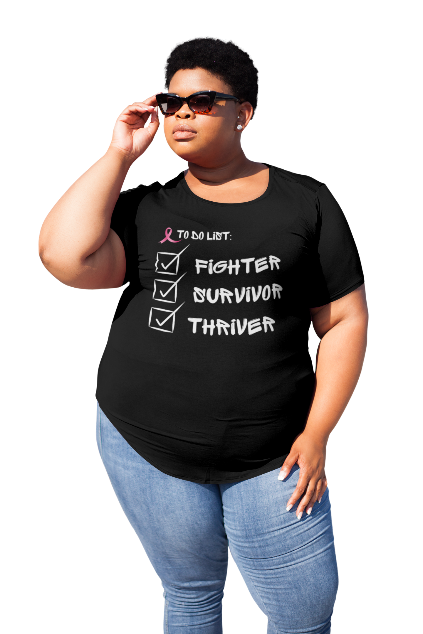 Bald Baddies "Thriver" Essentials Tee