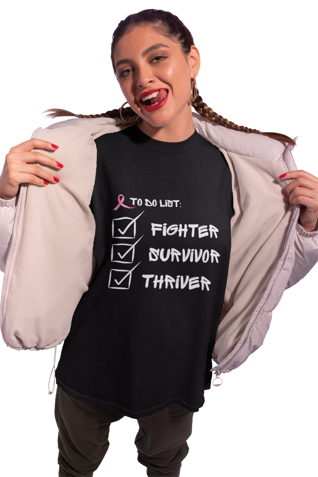 Bald Baddies "Thriver" Essentials Tee