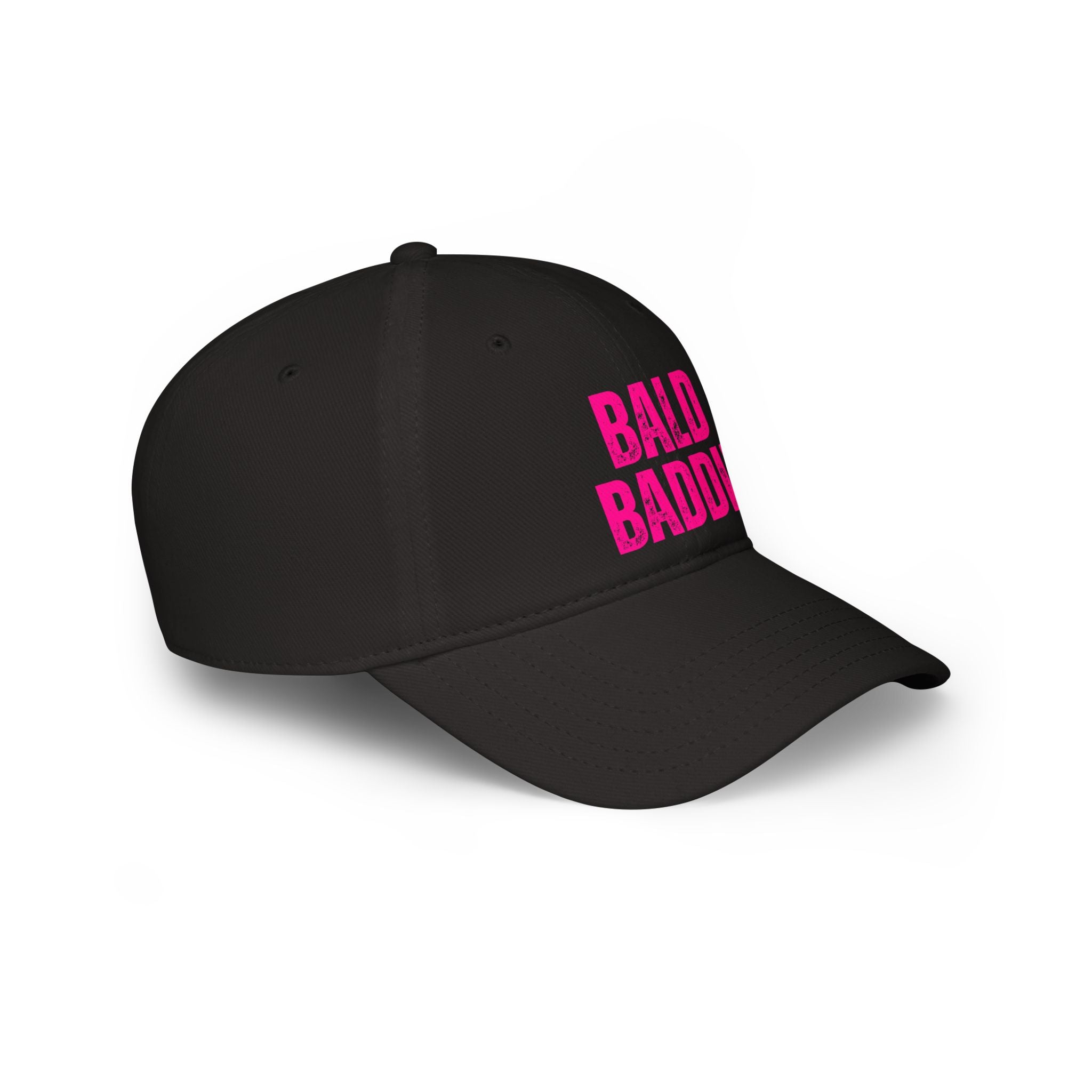 Bald Baddie Low Profile Baseball Cap | Trendy Apparel, Summer Hat, Gift for Fashion Lovers, Casual Style, Everyday Wear