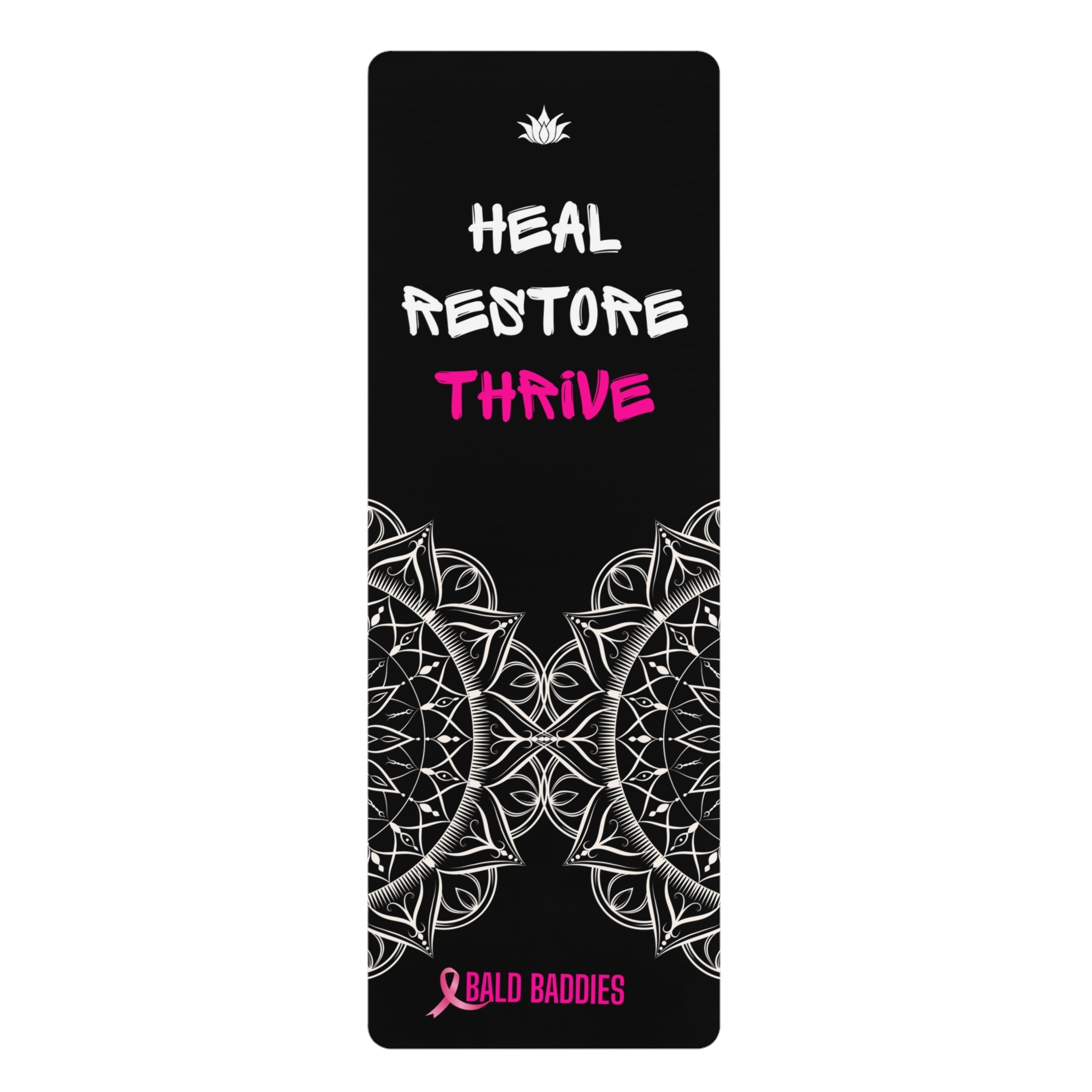 Bald Baddies "Thrive" Yoga Mat